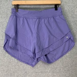 Apana purple athletic shorts